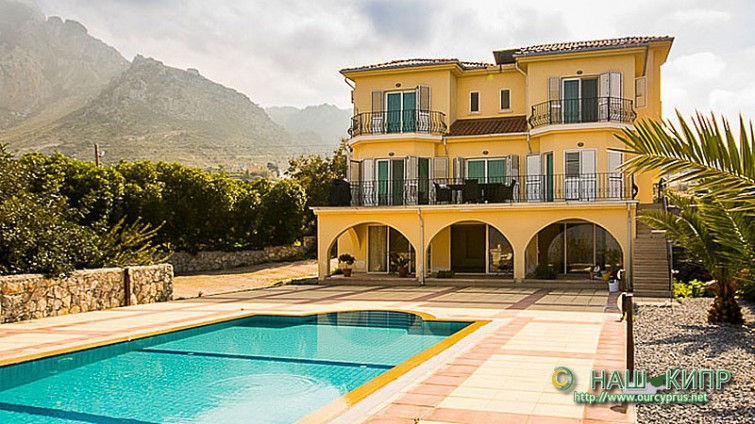5 Bedroom Villa in Karshiyaka, North Cyprus with a sea view £199,000