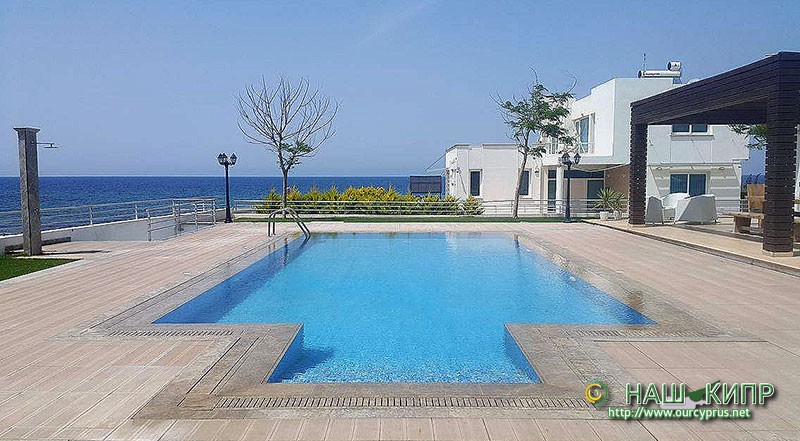 Вілла на березі моря з 5 спальнями та басейном у пляжу Shayna £700,000